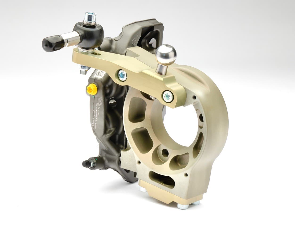 Billet machined front upright detail