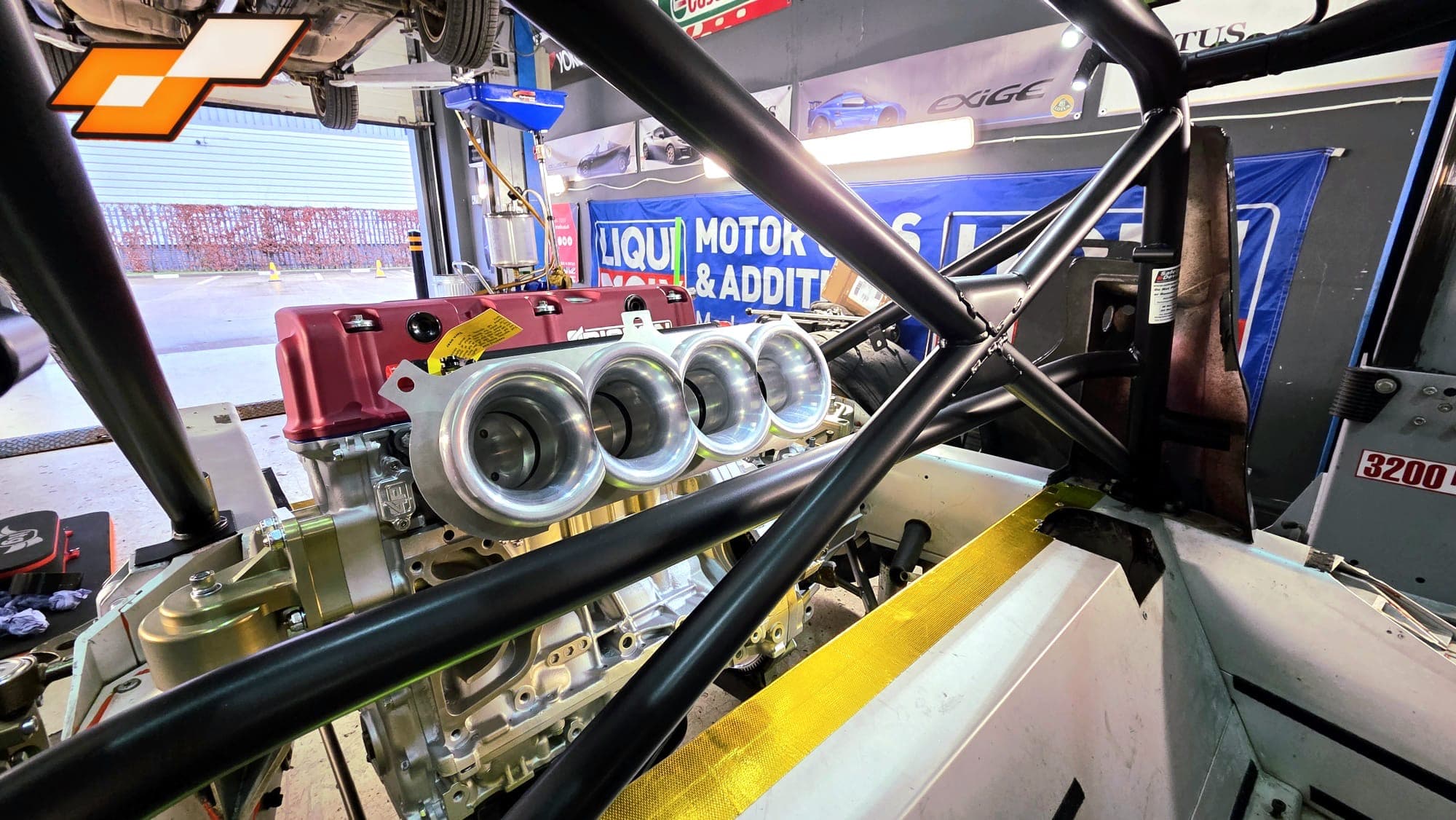 Elise S2 K-swap suspension and chassis build detail
